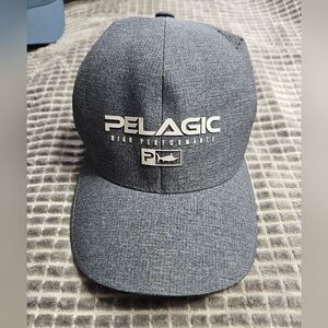 Pelagic Charcoal Performance Cap